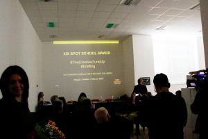 XIX Spot School Award - Briefing in Accademia Belle Arti di Reggio Calabria il 2 marzo